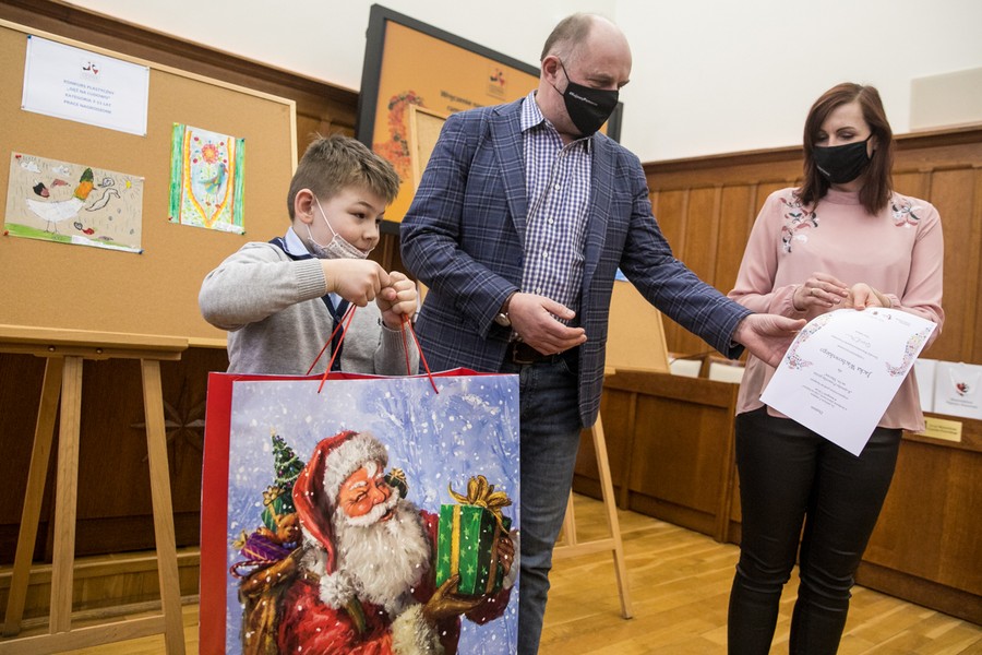 Wręczenie nagród w konkursach gęsinowych, fot. Andrzej Goiński/UMWKP