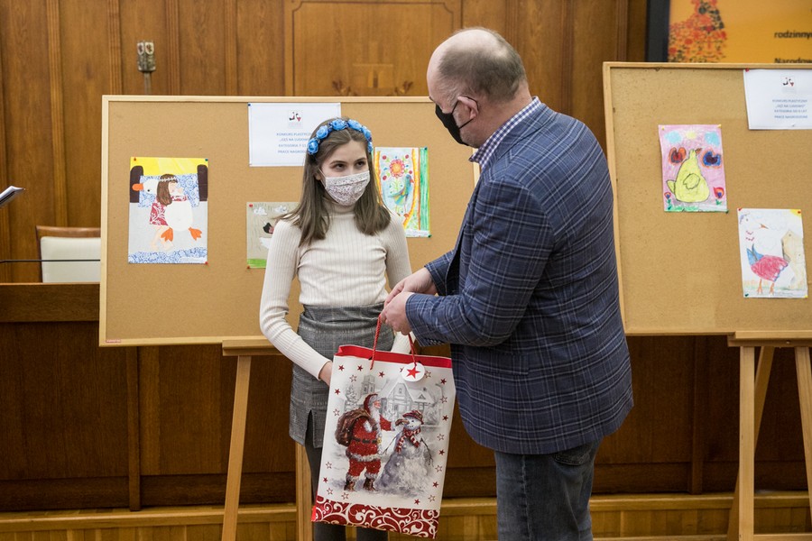 Wręczenie nagród w konkursach gęsinowych, fot. Andrzej Goiński/UMWKP