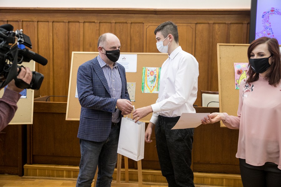 Wręczenie nagród w konkursach gęsinowych, fot. Andrzej Goiński/UMWKP