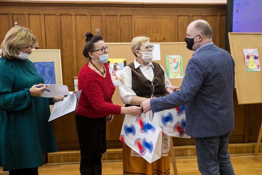 Wręczenie nagród w konkursach gęsinowych, fot. Andrzej Goiński/UMWKP