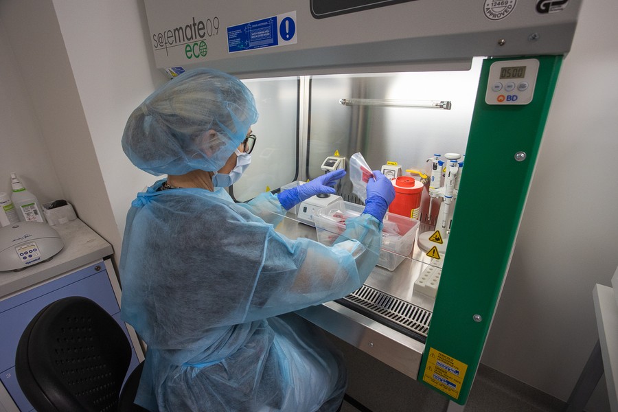 Imię doktor Wandy Błeńskiej otrzymał nowy budynek Szpitala Miejskiego w Toruniu, fot. Mikołaj Kuras dla UMWKP