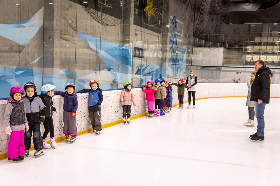 Przedszkolna Akademia Łyżwiarska 2021, fot. Paweł Skraba dla UMWKP