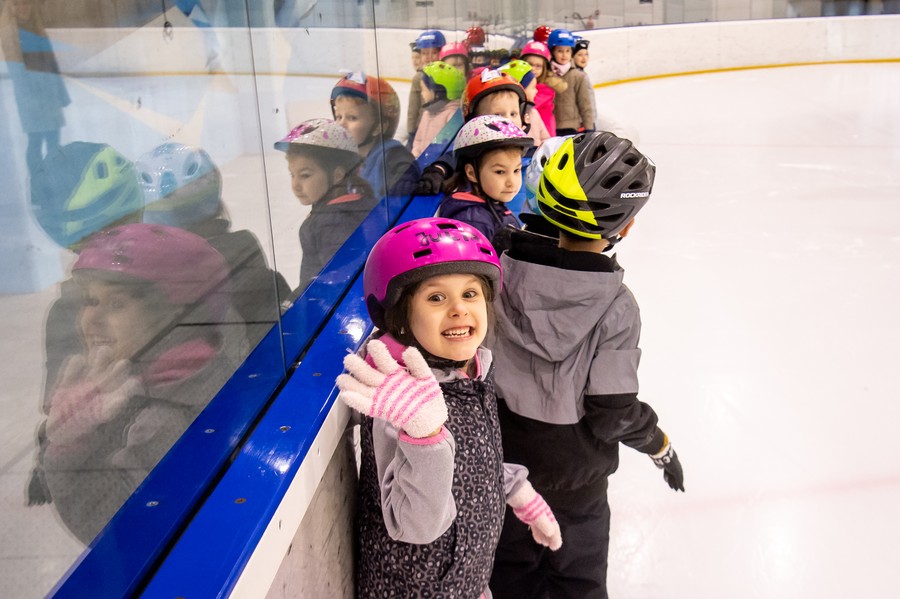 Przedszkolna Akademia Łyżwiarska 2021, fot. Paweł Skraba dla UMWKP