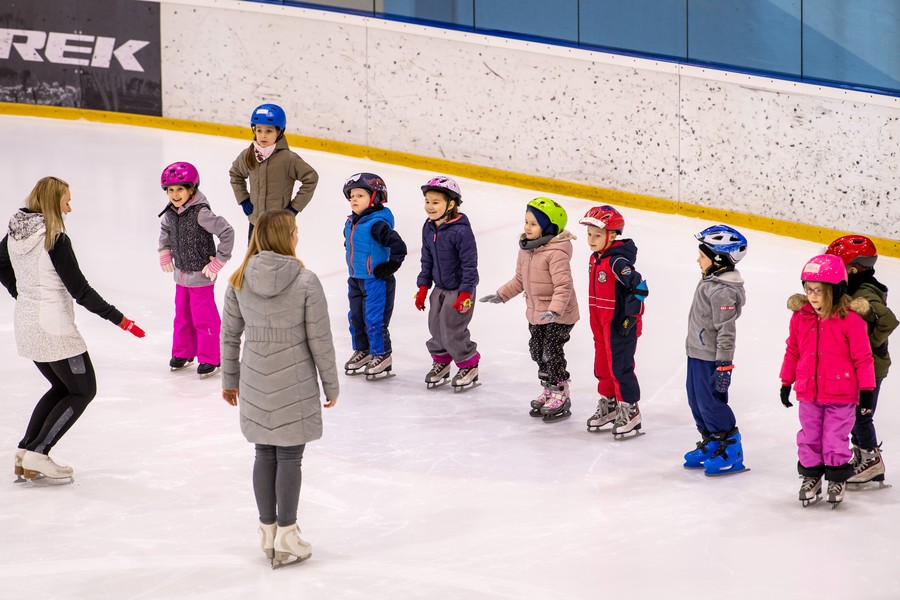 Przedszkolna Akademia Łyżwiarska 2021, fot. Paweł Skraba dla UMWKP