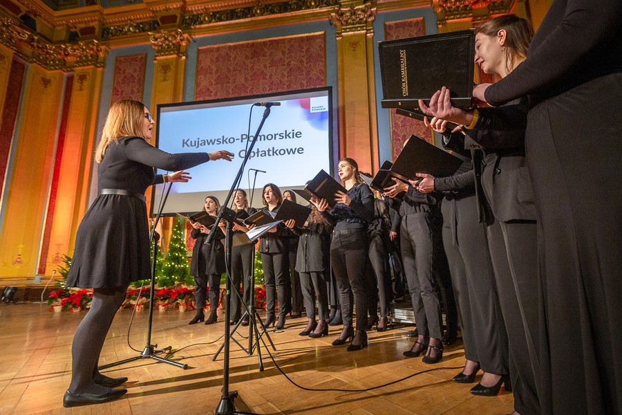 Kujawsko-Pomorskie Spotkanie Opłatkowe, fot. Szymon Zdzieblo/tarantoga.pl dla UMWKP