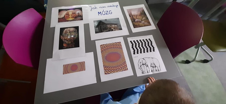 Iluzja optyczna, fot. nauczyciele Zespołu Szkół nr 33