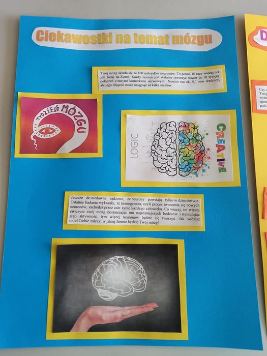 Plakat tematyczny, fot. nauczyciele Zespołu Szkół nr 33