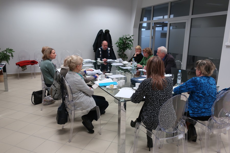 XIV Woj. Konkurs im. E. Zawackiej (2022) – spotkanie Kapituły (11.04.2022) – zdj. Mirosław Basiewicz