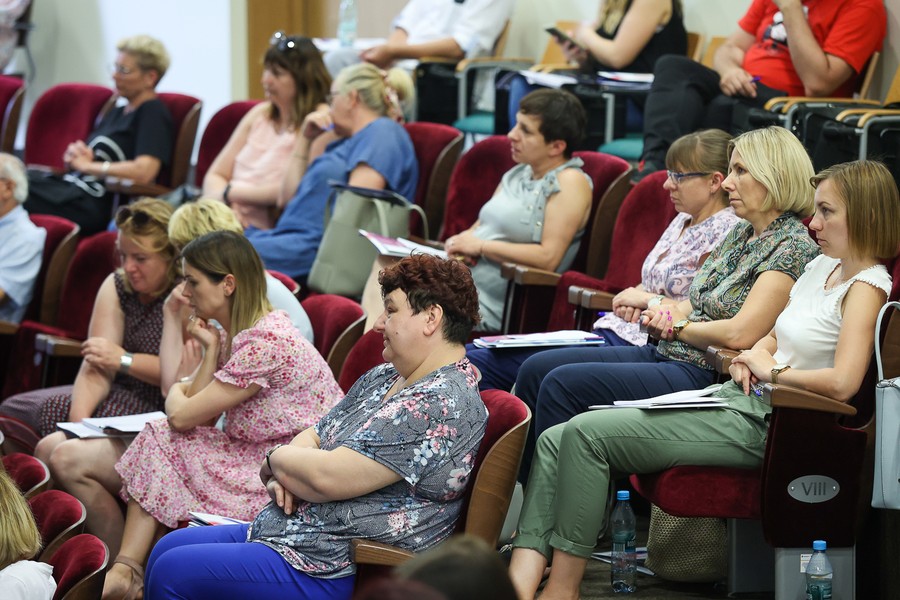 Szkolenie pn. „Przeciwdziałanie uzależnieniom behawioralnym” fot. Mikołaj Kuras dla UMWKP