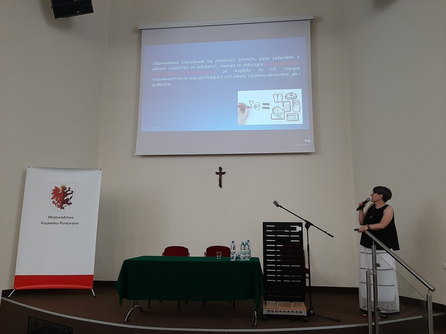 Szkolenie pn. „Przeciwdziałanie uzależnieniom behawioralnym” fot. Biuro Wsparcia Rodziny, Przeciwdziałania Przemocy i Uzależnieniom