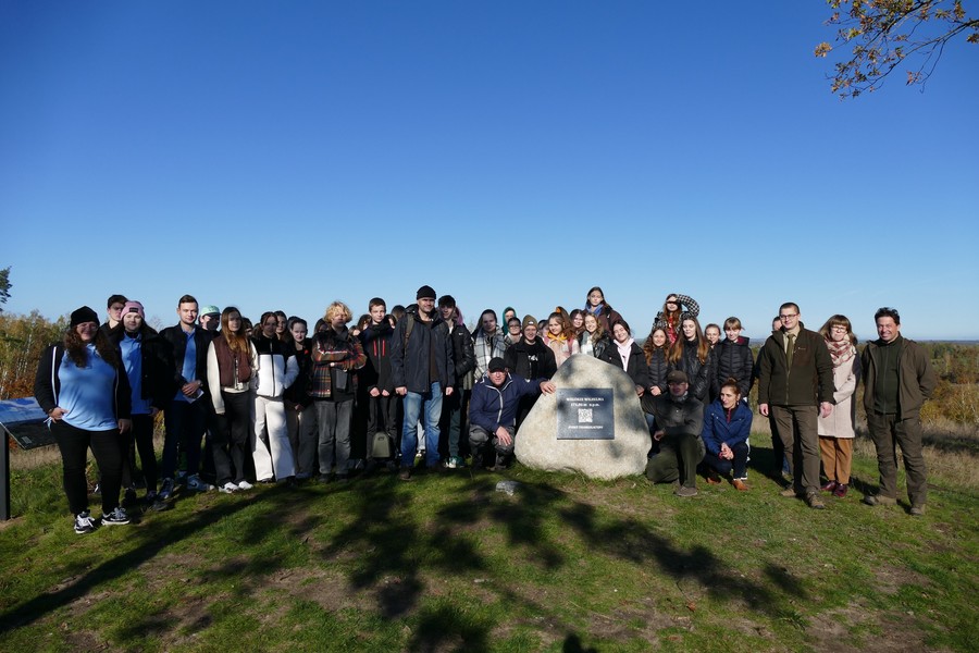 Uczniowie LO w Sępólnie Krajeńskim fot. Archiwum KPK