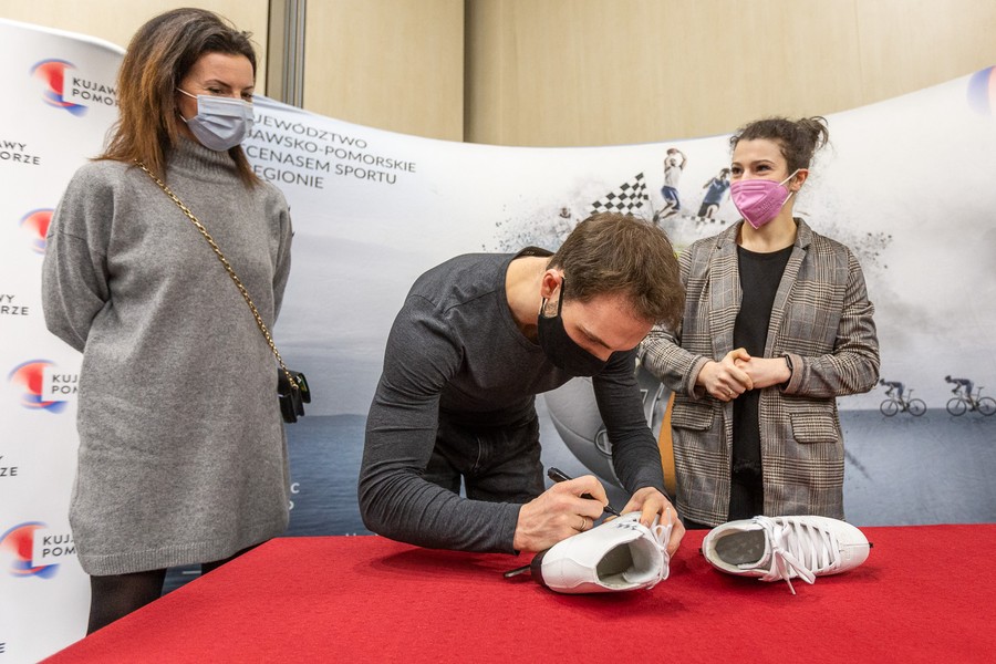 Spotkanie z olimpijczykami, fot. Szymon Zdziebło/tarantoga.pl dla UMWKP