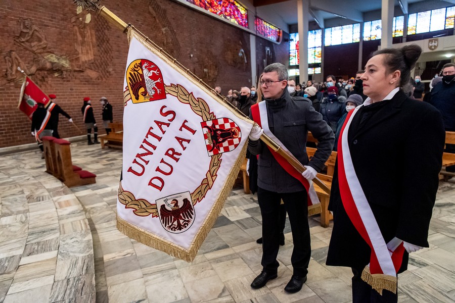 Bydgoskie uroczystości z okazji 82. rocznicy pierwszych deportacji Polaków na Sybir, fot. Tomasz Czachorowski dla UMWKP