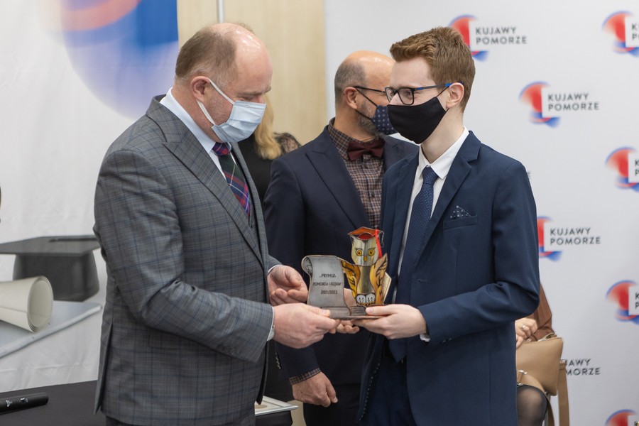 Spotkanie z prymusami Pomorza i Kujaw, fot. Mikołaj Kuras dla UMWKP