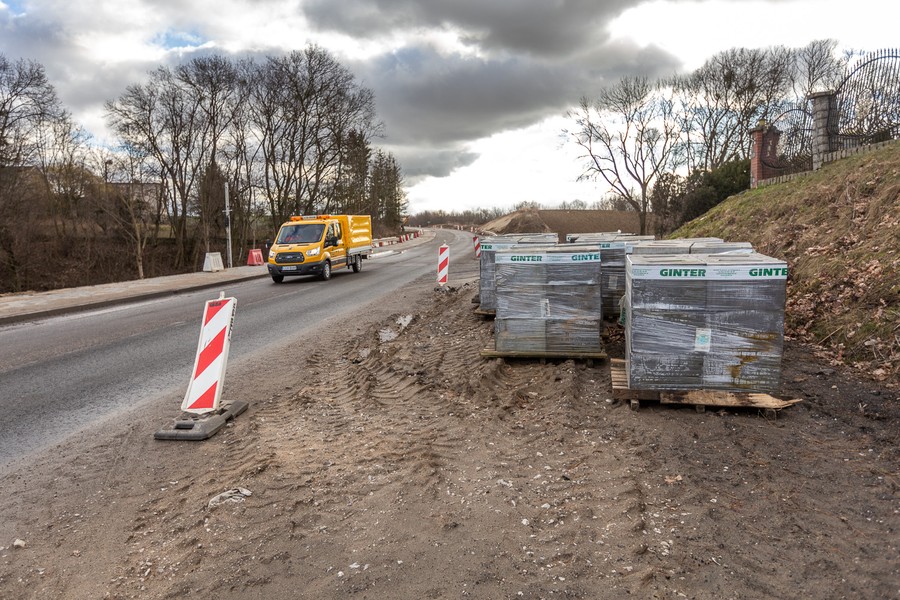 Przebudowa drogi wojewódzkiej nr 548 Stolno-Wąbrzeźno, fot. Szymon Zdziebło/tarantoga.pl dla UMWKP