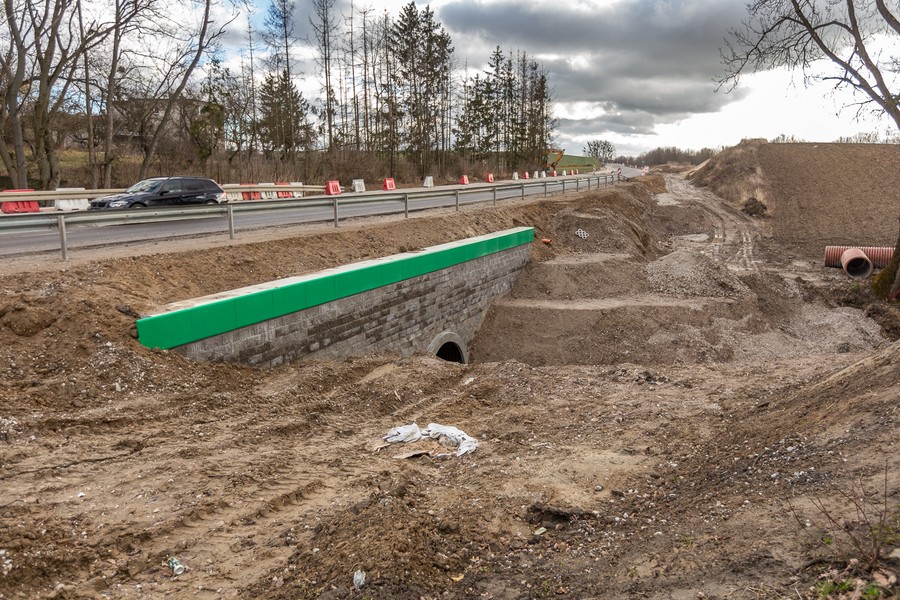 Przebudowa drogi wojewódzkiej nr 548 Stolno-Wąbrzeźno, fot. Szymon Zdziebło/tarantoga.pl dla UMWKP