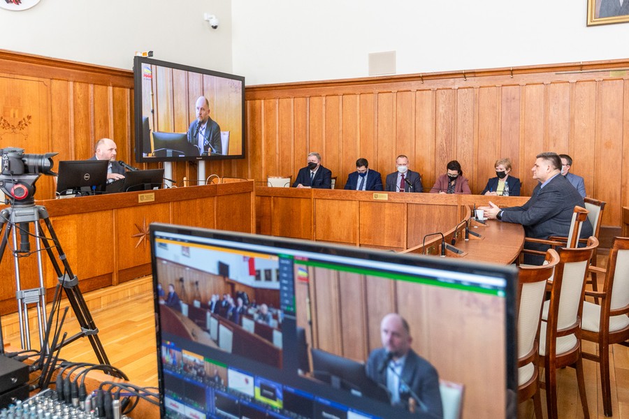 Nadzwyczajne spotkanie Forum Samorządowego Województwa Kujawsko-Pomorskiego, fot. Szymon Zdziebło/tarantoga.pl dla UMWKP