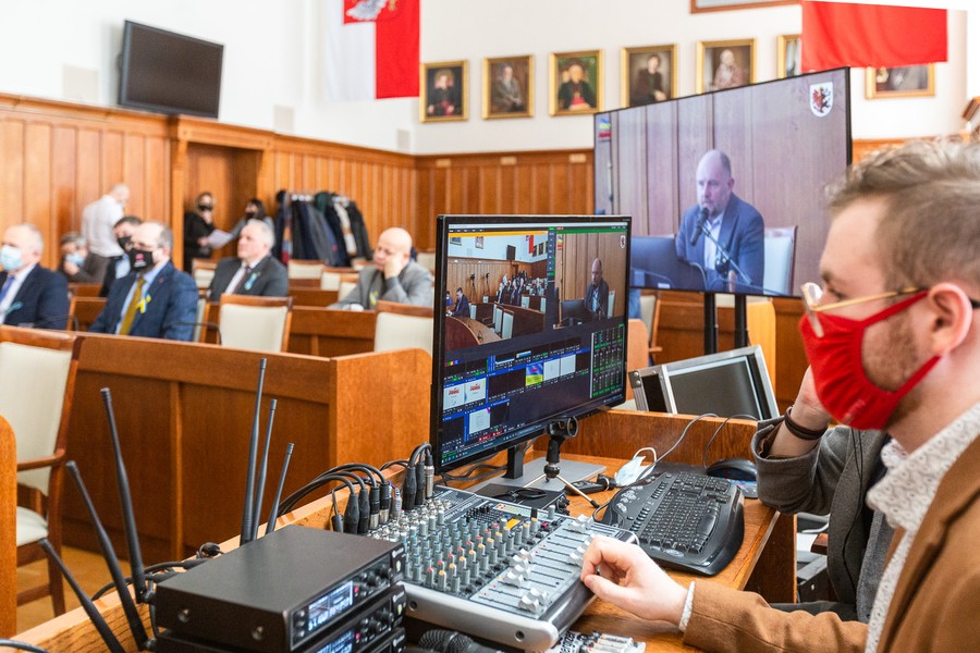 Nadzwyczajne spotkanie Forum Samorządowego Województwa Kujawsko-Pomorskiego, fot. Szymon Zdziebło/tarantoga.pl dla UMWKP