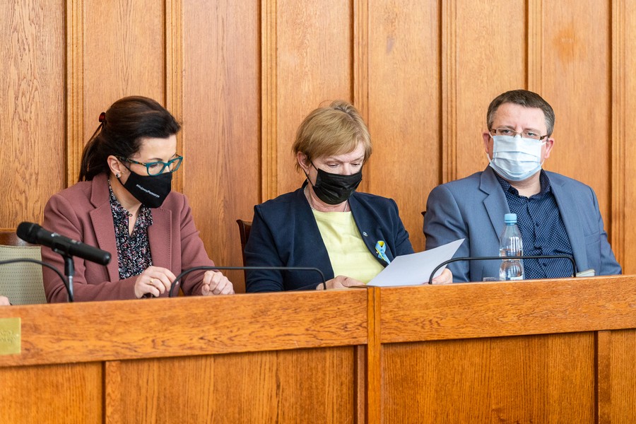 Nadzwyczajne spotkanie Forum Samorządowego Województwa Kujawsko-Pomorskiego, fot. Szymon Zdziebło/tarantoga.pl dla UMWKP