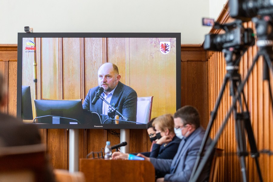 Nadzwyczajne spotkanie Forum Samorządowego Województwa Kujawsko-Pomorskiego, fot. Szymon Zdziebło/tarantoga.pl dla UMWKP