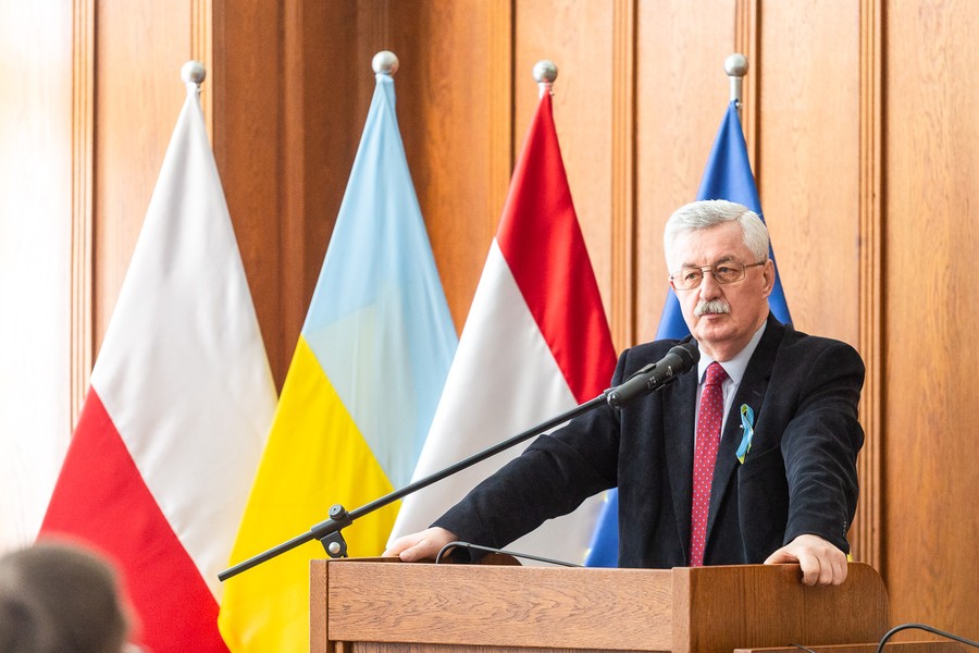 Nadzwyczajne spotkanie Forum Samorządowego Województwa Kujawsko-Pomorskiego, fot. Szymon Zdziebło/tarantoga.pl dla UMWKP