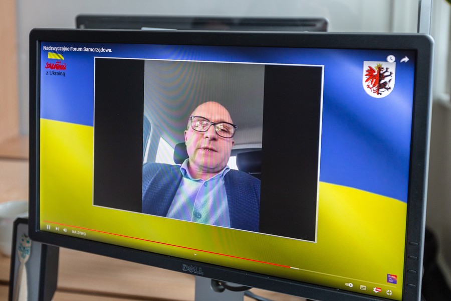 Nadzwyczajne spotkanie Forum Samorządowego Województwa Kujawsko-Pomorskiego, fot. Szymon Zdziebło/tarantoga.pl dla UMWKP