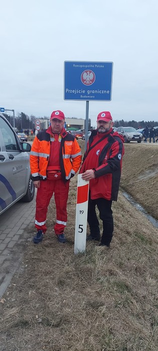 Akcja transportu darów na Ukrainę, fot. WOPR Województwa Kujawsko-Pomorskiego