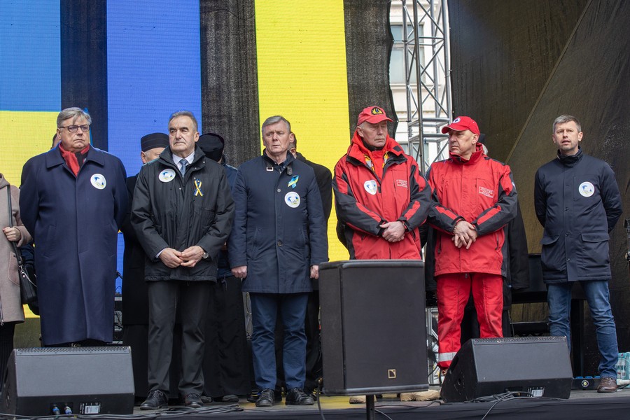 Koncert Solidarni z Ukrainą, fot. Mikołaj Kuras dla UMWKP