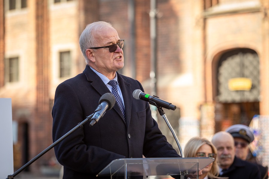 Ceremonia podpisania listów intencyjnych w sprawie Szlaku Kopernikowskiego, fot. Szymon Zdzieblo/tarantoga.pl dla UMWKP