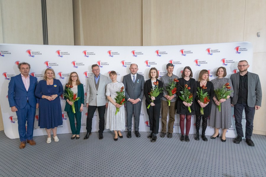 Wręczenie stypendiów artystycznych, fot. Mikołaj Kuras dla UMWKP