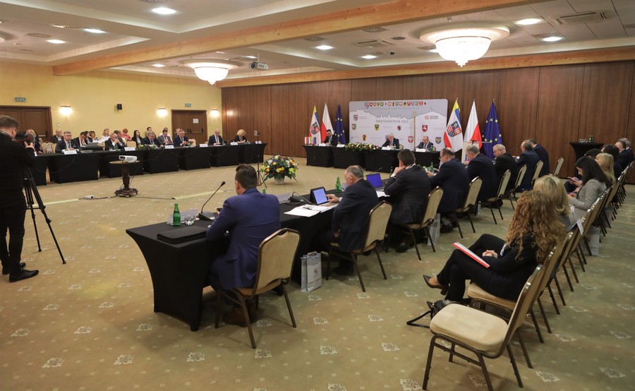 Posiedzenie Konwentu Marszałków, Kielce, 7 kwietnia 2022, fot. UMWŚ