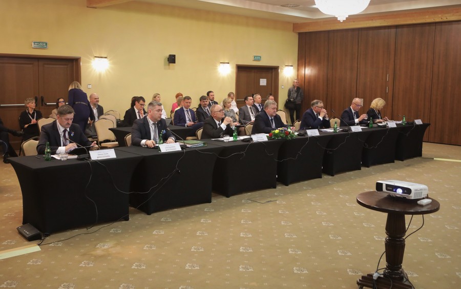 Posiedzenie Konwentu Marszałków, Kielce, 7 kwietnia 2022, fot. UMWŚ