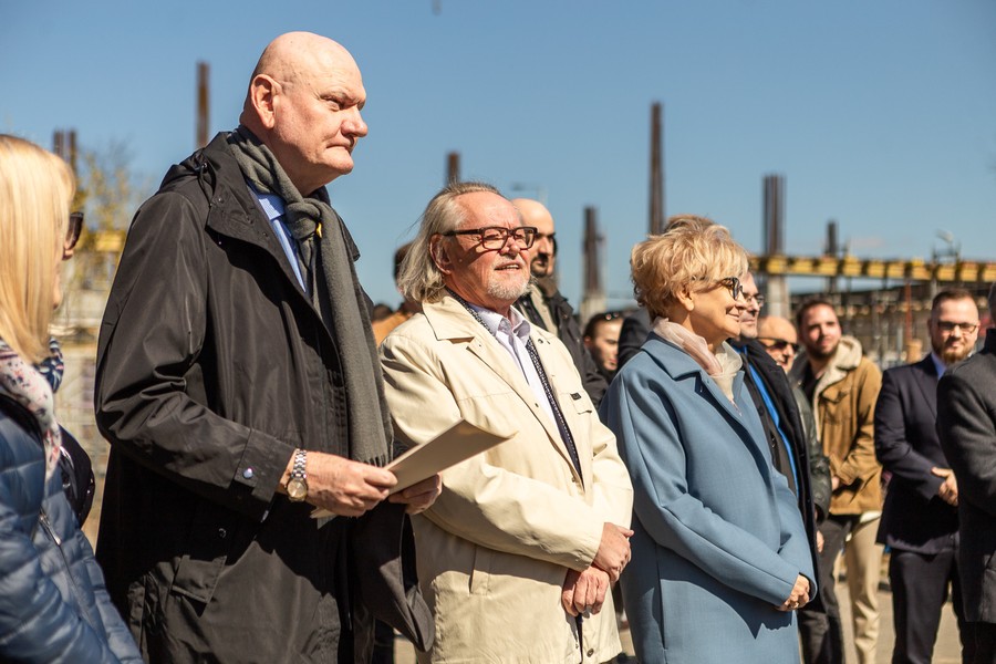 Wmurowanie kamienia węgielnego pod Centrum Nauk Technicznych UMK, fot. Szymon Zdziebło/tarantoga.pl dla UMWKP