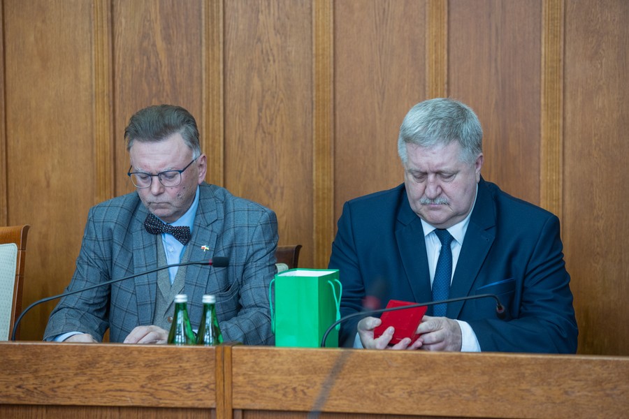 Sesja sejmiku województwa 25 kwietnia 2022, fot. Mikołaj Kuras dla UMWKP