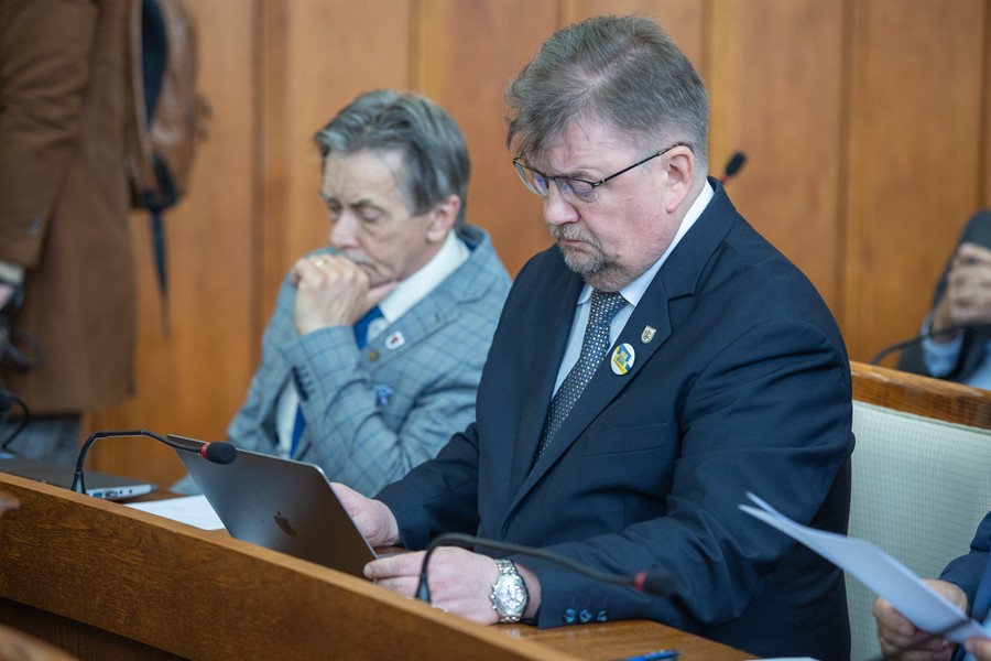 Sesja sejmiku województwa 25 kwietnia 2022, fot. Mikołaj Kuras dla UMWKP