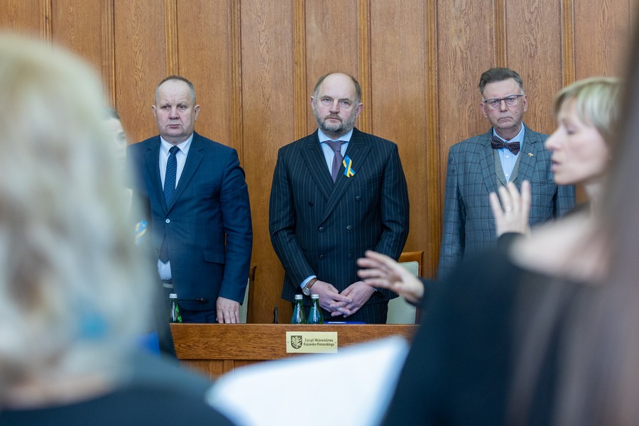 Sesja sejmiku województwa 25 kwietnia 2022, fot. Mikołaj Kuras dla UMWKP