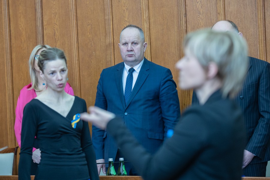 Sesja sejmiku województwa 25 kwietnia 2022, fot. Mikołaj Kuras dla UMWKP