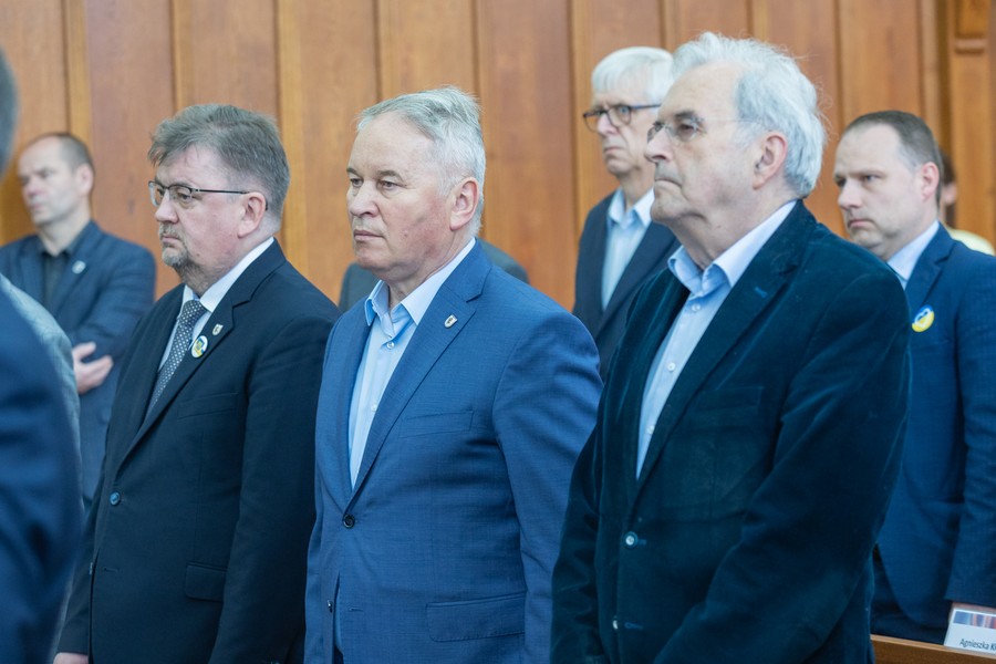 Sesja sejmiku województwa 25 kwietnia 2022, fot. Mikołaj Kuras dla UMWKP