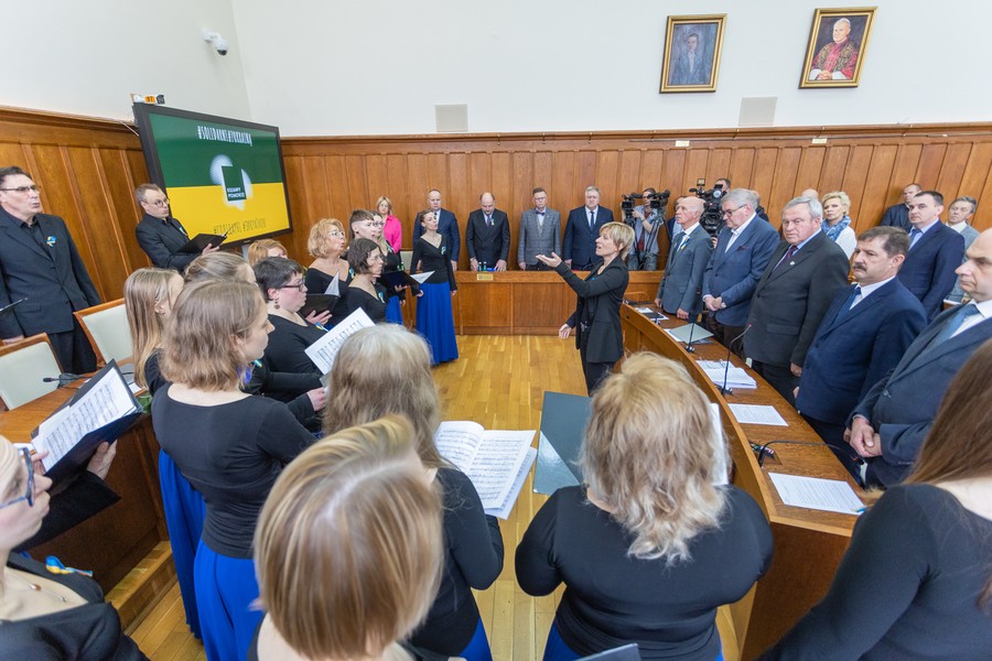 Sesja sejmiku województwa 25 kwietnia 2022, fot. Mikołaj Kuras dla UMWKP