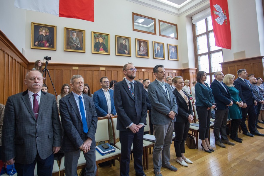 Sesja sejmiku województwa 25 kwietnia 2022, fot. Mikołaj Kuras dla UMWKP