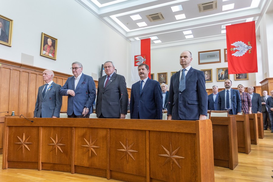 Sesja sejmiku województwa 25 kwietnia 2022, fot. Mikołaj Kuras dla UMWKP