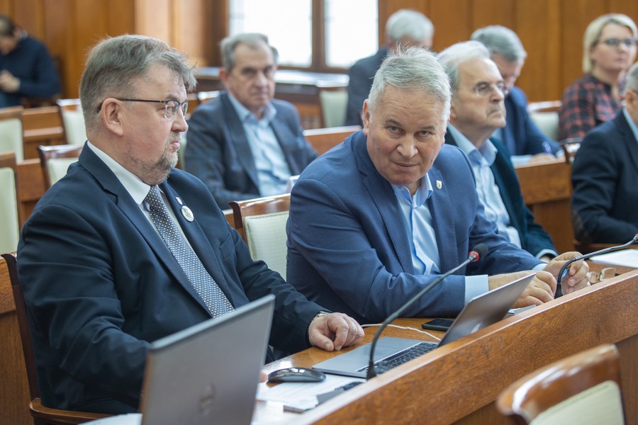 Sesja sejmiku województwa 25 kwietnia 2022, fot. Mikołaj Kuras dla UMWKP