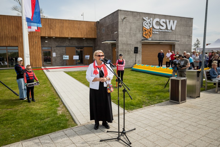 Otwarcie Centrum Sportów Wodnych w Żninie, fot. Tomasz Czachorowski dla UMWKP