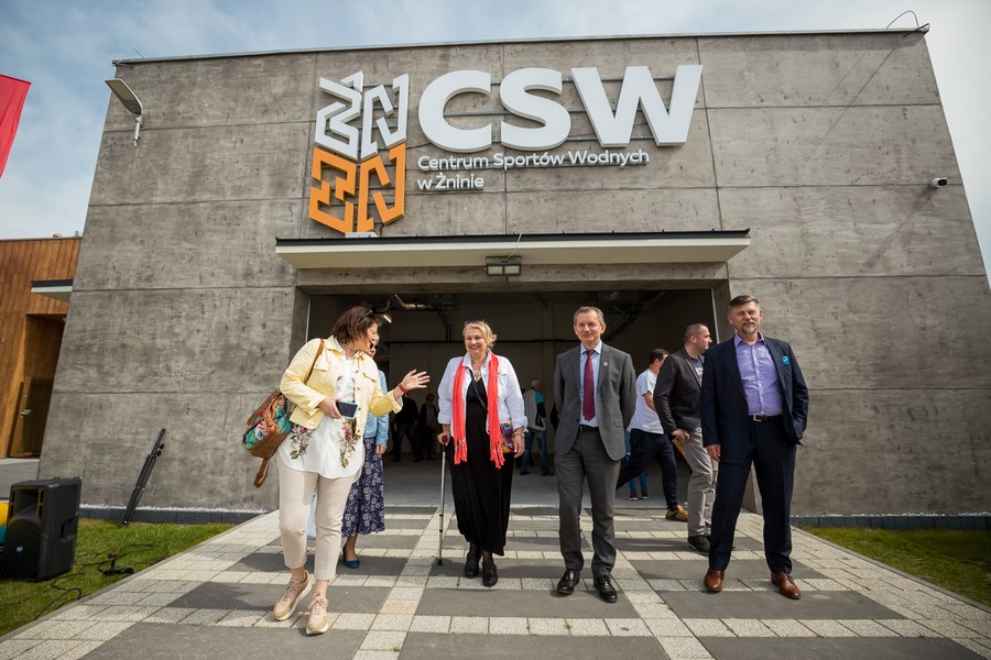 Otwarcie Centrum Sportów Wodnych w Żninie, fot. Tomasz Czachorowski dla UMWKP