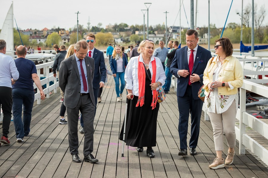 Otwarcie Centrum Sportów Wodnych w Żninie, fot. Tomasz Czachorowski dla UMWKP