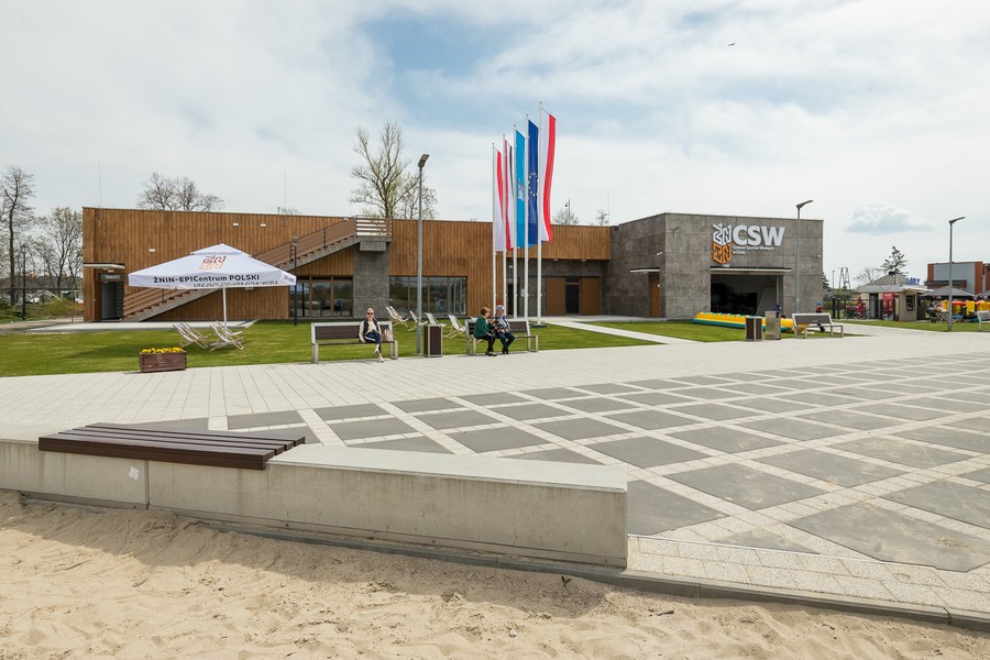 Otwarcie Centrum Sportów Wodnych w Żninie, fot. Tomasz Czachorowski dla UMWKP