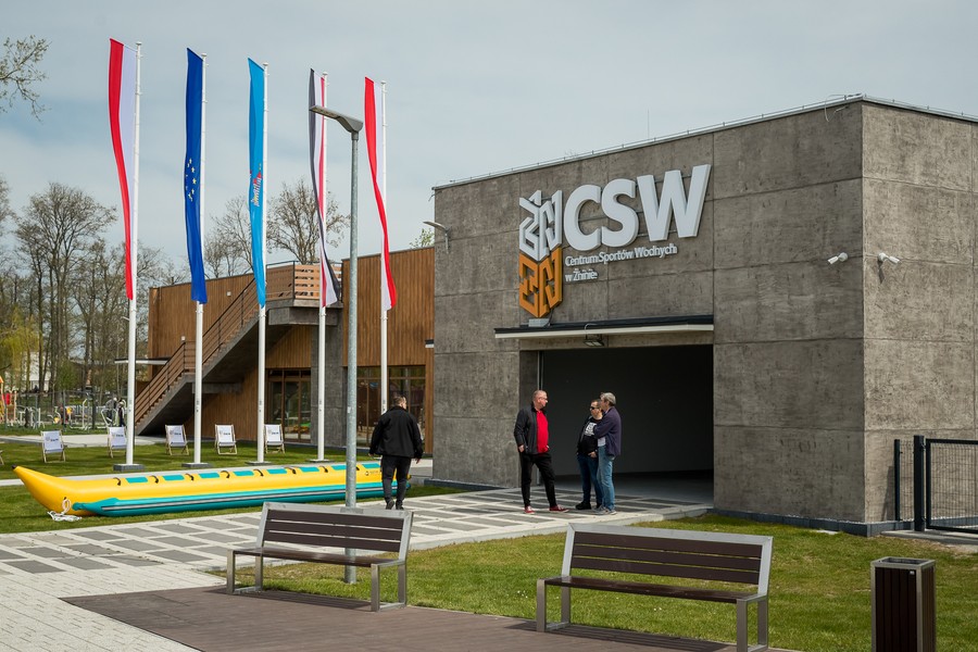 Otwarcie Centrum Sportów Wodnych w Żninie, fot. Tomasz Czachorowski dla UMWKP
