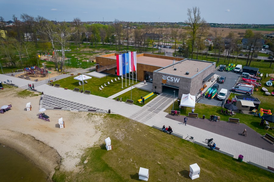 Otwarcie Centrum Sportów Wodnych w Żninie, fot. Tomasz Czachorowski dla UMWKP