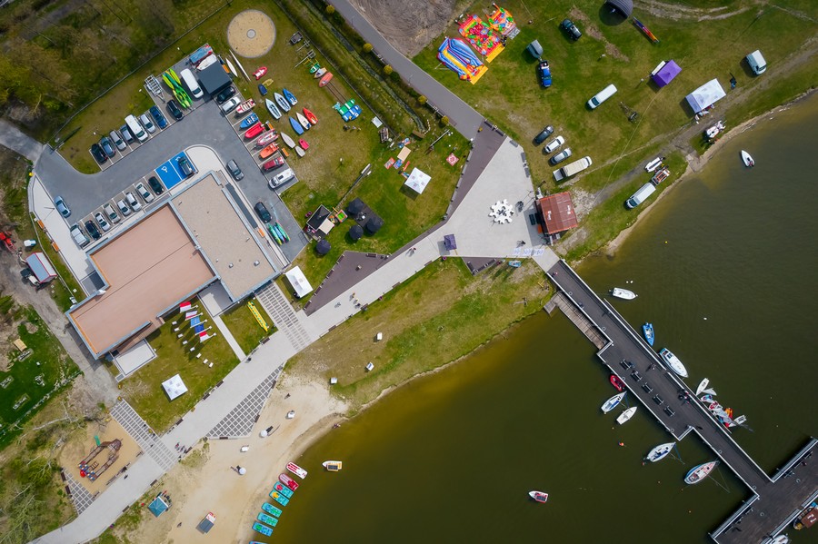 Otwarcie Centrum Sportów Wodnych w Żninie, fot. Tomasz Czachorowski dla UMWKP