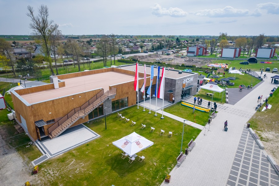 Otwarcie Centrum Sportów Wodnych w Żninie, fot. Tomasz Czachorowski dla UMWKP